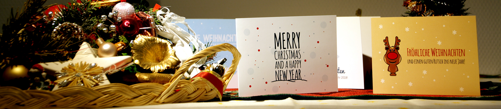 Private & geschäftliche Weihnachtskarten
