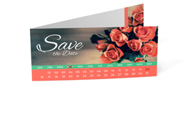 Save the Date „Rosenkalender“